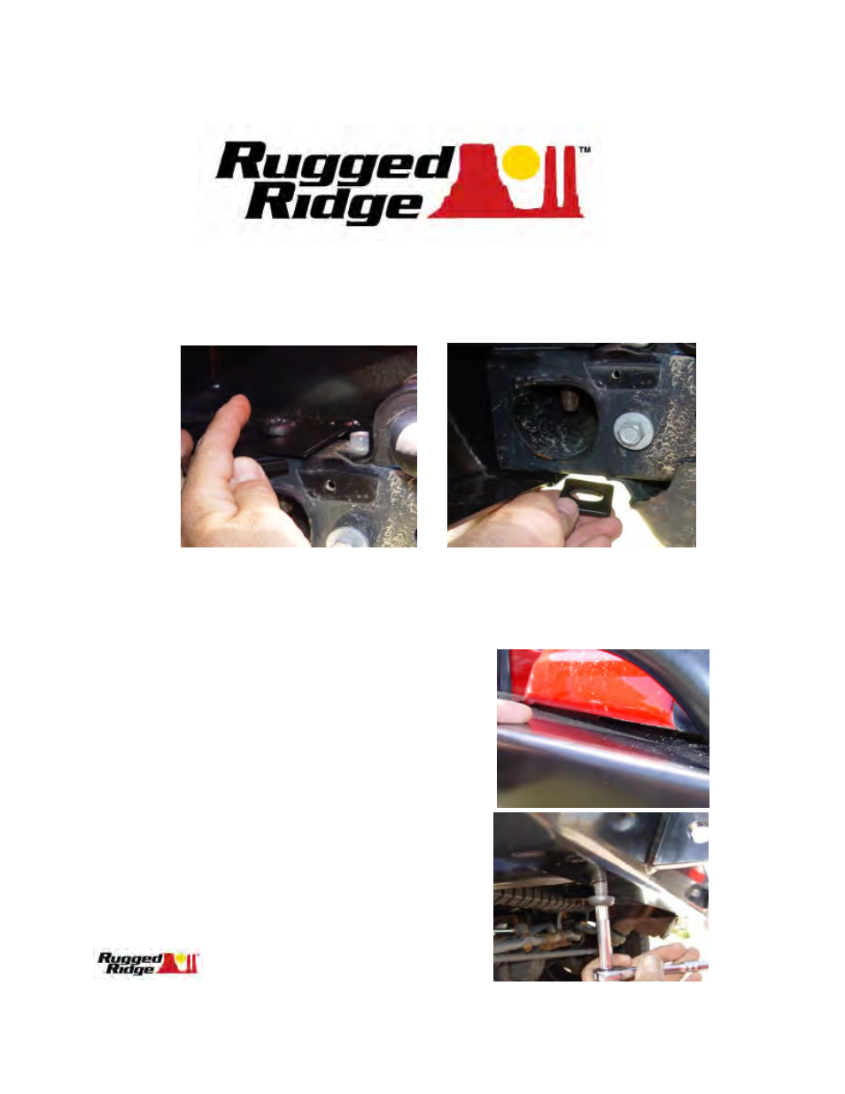 Rugged Ridge HD Off Road Front Bumper With Armor, 97-06 Jeep Wrangler (TJ) User Manual | Page 2 / 3