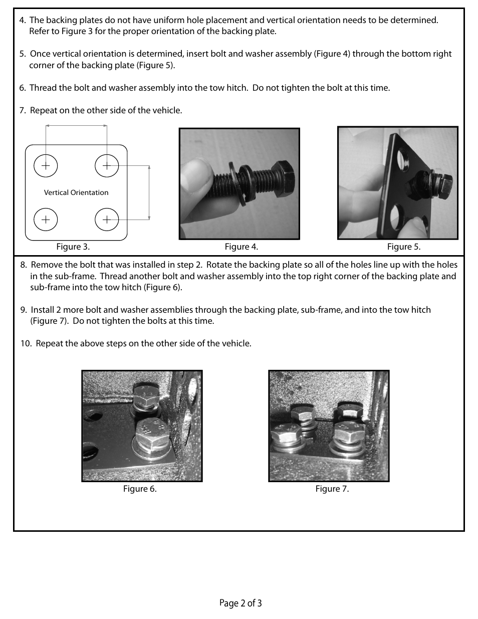 Age 2 of 3 | Rugged Ridge 3-Inch Round Tube Side Steps, Black, 76-86 Jeep CJ7 User Manual | Page 2 / 3