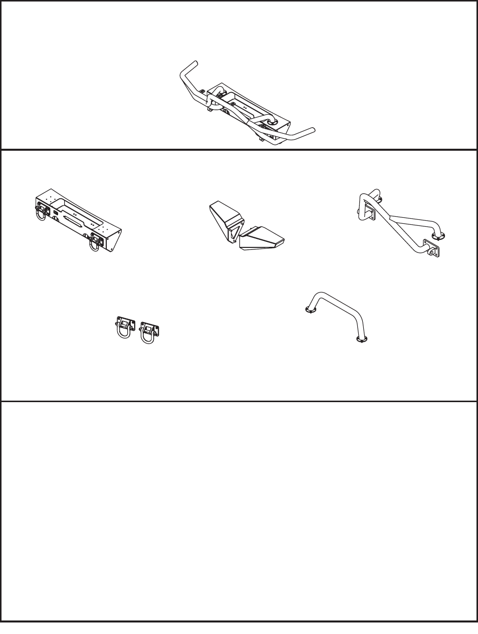 Rugged Ridge RRC Mount, XHD Modular Front Bumper, 76-06 Jeep Wrangler User Manual | Page 2 / 2