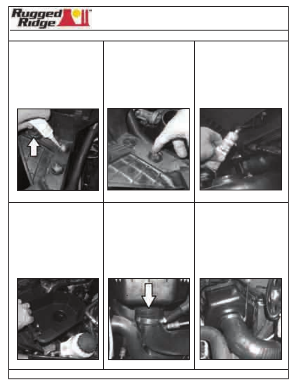 Rugged Ridge XHD Low/High Mount Snorkel System, 07-11 Jeep Wrangler (JK) User Manual | Page 12 / 27