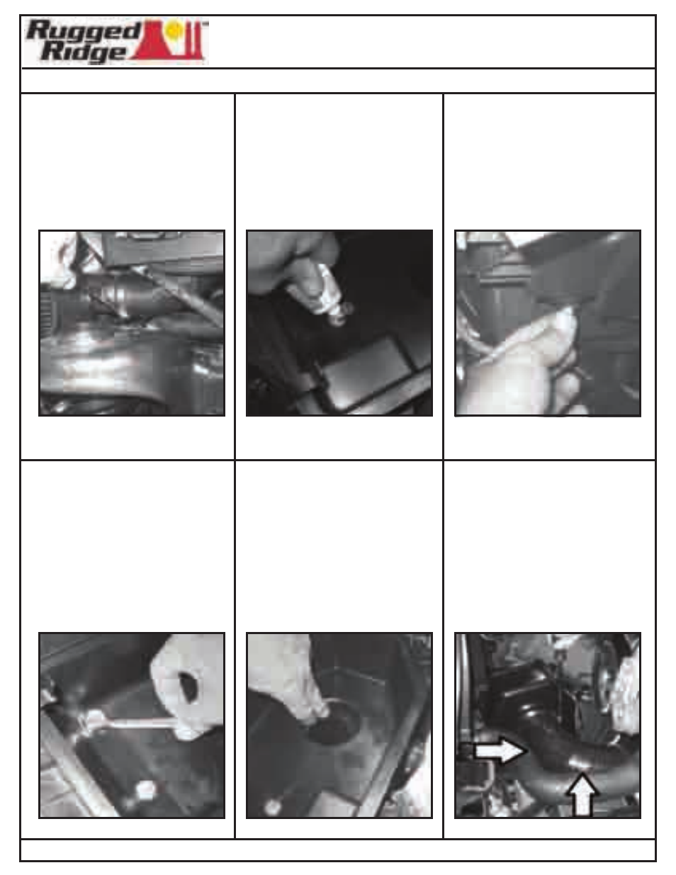 Rugged Ridge XHD Low/High Mount Snorkel System, 07-11 Jeep Wrangler (JK) User Manual | Page 13 / 27