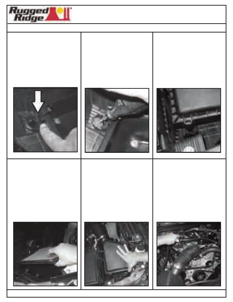 Rugged Ridge XHD Low/High Mount Snorkel System, 07-11 Jeep Wrangler (JK) User Manual | Page 14 / 27