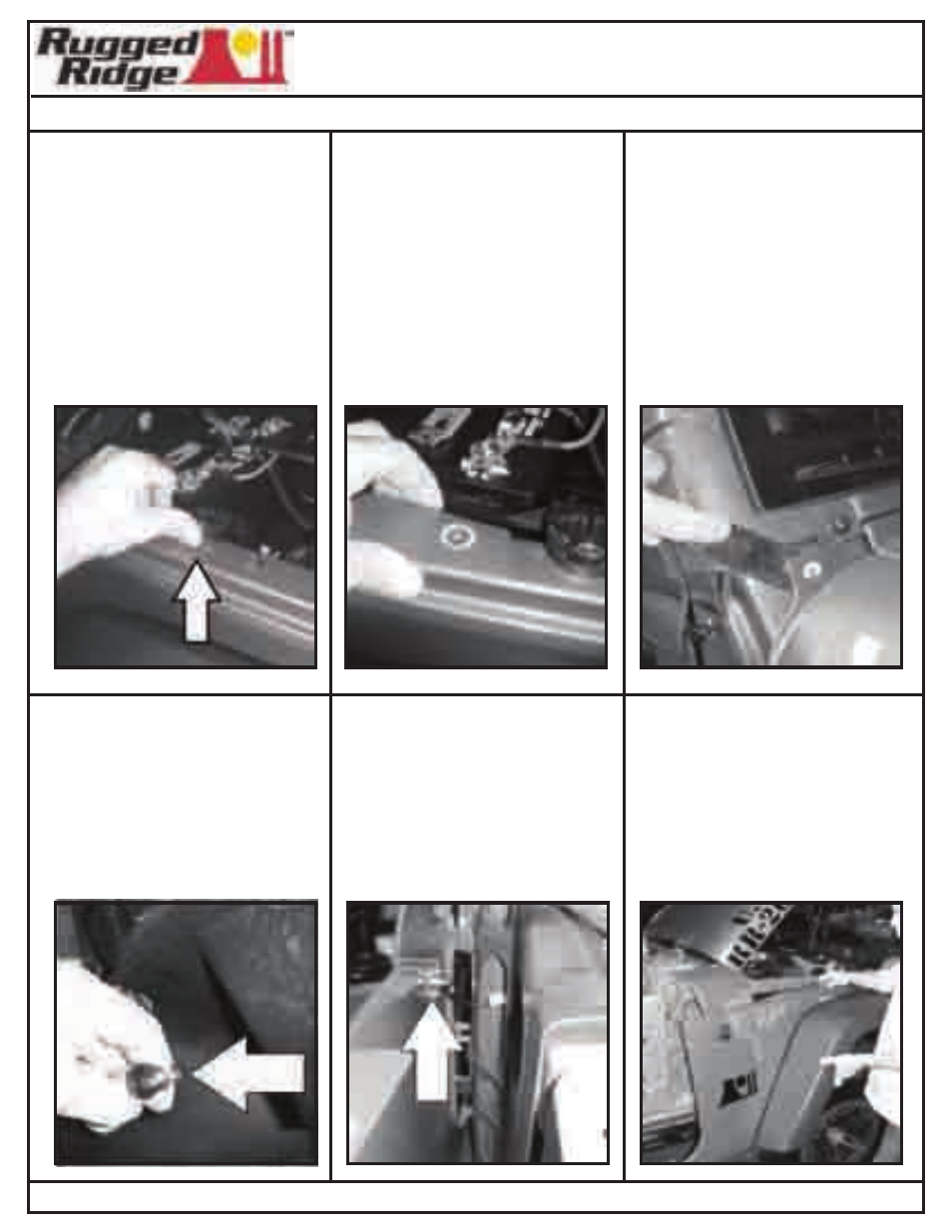 Rugged Ridge XHD Low/High Mount Snorkel System, 07-11 Jeep Wrangler (JK) User Manual | Page 4 / 27