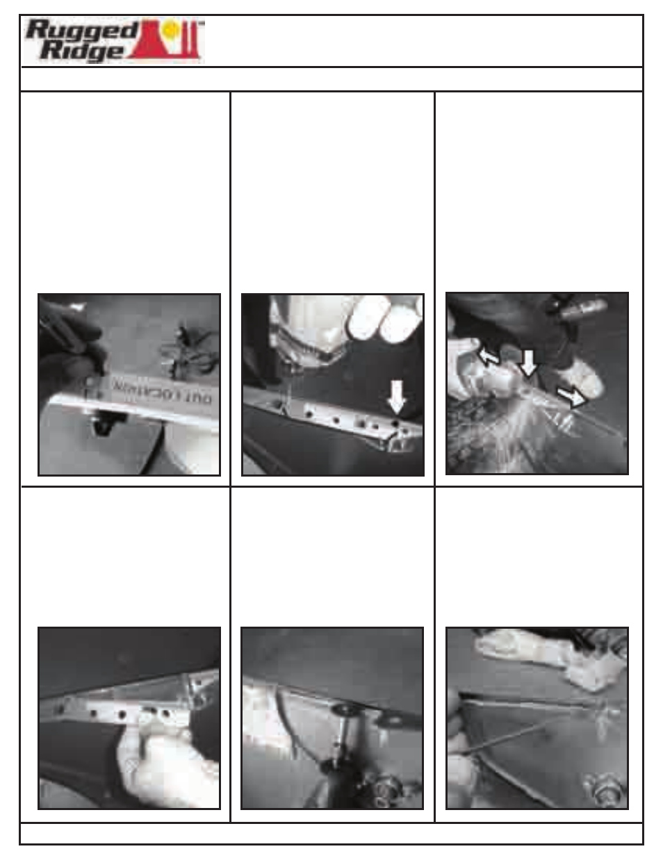 Rugged Ridge XHD Low/High Mount Snorkel System, 07-11 Jeep Wrangler (JK) User Manual | Page 6 / 27