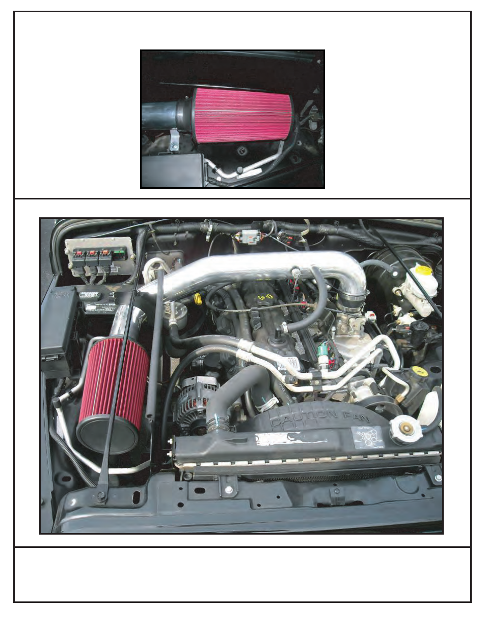 Rugged Ridge Cold Air Intake Kit, 4.0L, 97-06 Jeep Wrangler (TJ) User Manual | Page 4 / 4