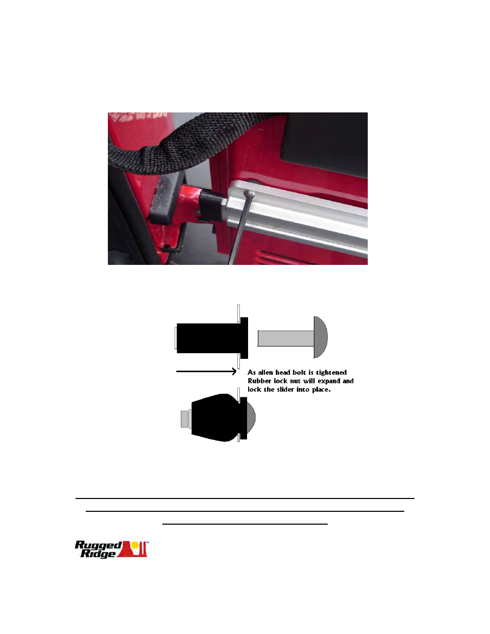 Rugged Ridge Billet Aluminum Tailgate Stop, 87-14 Jeep Wrangler User Manual | Page 3 / 3