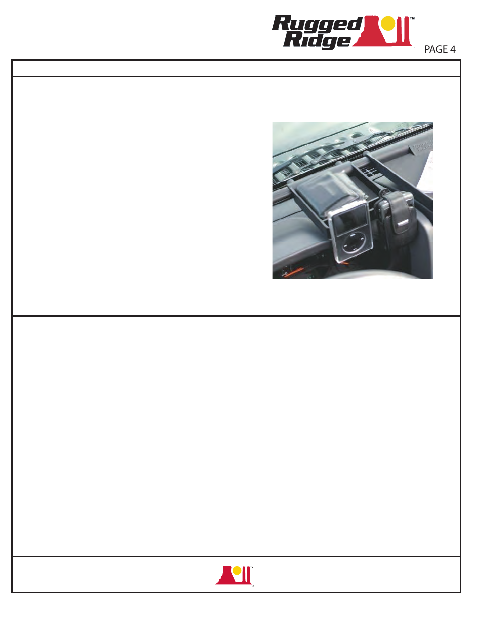 Rugged ridge limited warranty | Rugged Ridge Dash Organizer Tray, 07-10 Jeep Wrangler (JK) User Manual | Page 4 / 4