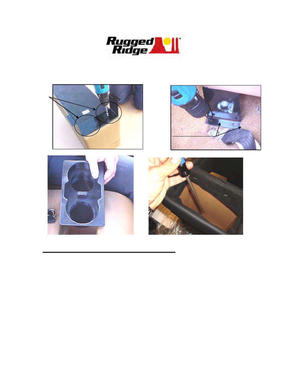 Rugged Ridge Ultimate II Locking Console, Gray, 76-95 Jeep CJ & Wrangler User Manual | Page 3 / 5