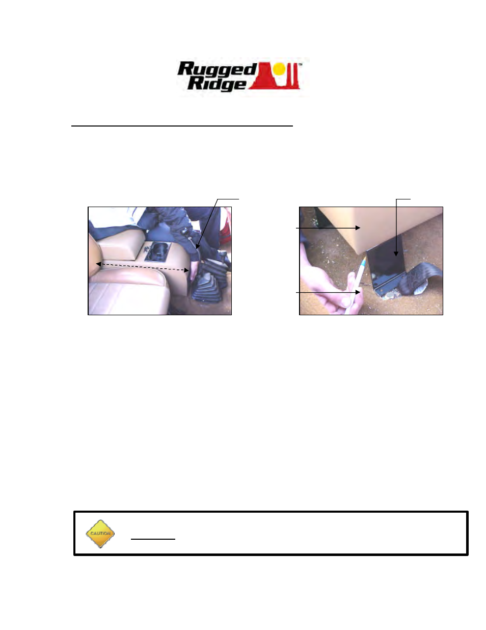 Rugged Ridge Standard Locking Console, Black, 76-95 Jeep CJ & Wrangler User Manual | Page 2 / 5