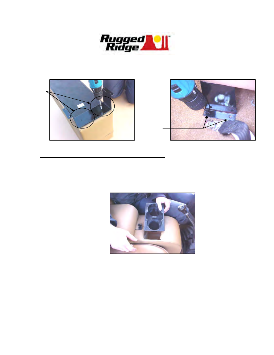 Rugged Ridge Standard Locking Console, Spice, 76-95 Jeep CJ & Wrangler User Manual | Page 3 / 5