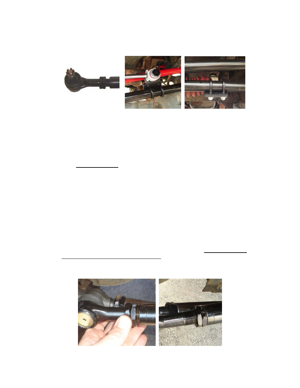 Rugged Ridge HD Tie Rod & Drag Link Kit, 87-95 Jeep Wrangler (YJ) User Manual | Page 3 / 5