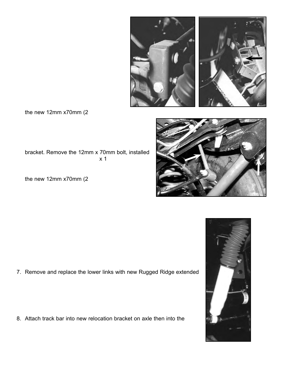 Picture #16 picture #14-b, Picture #14-a, Picture #15 | Rugged Ridge 4-Inch Lift Kit with Shocks, 97-02 Jeep Wrangler (TJ) User Manual | Page 5 / 7