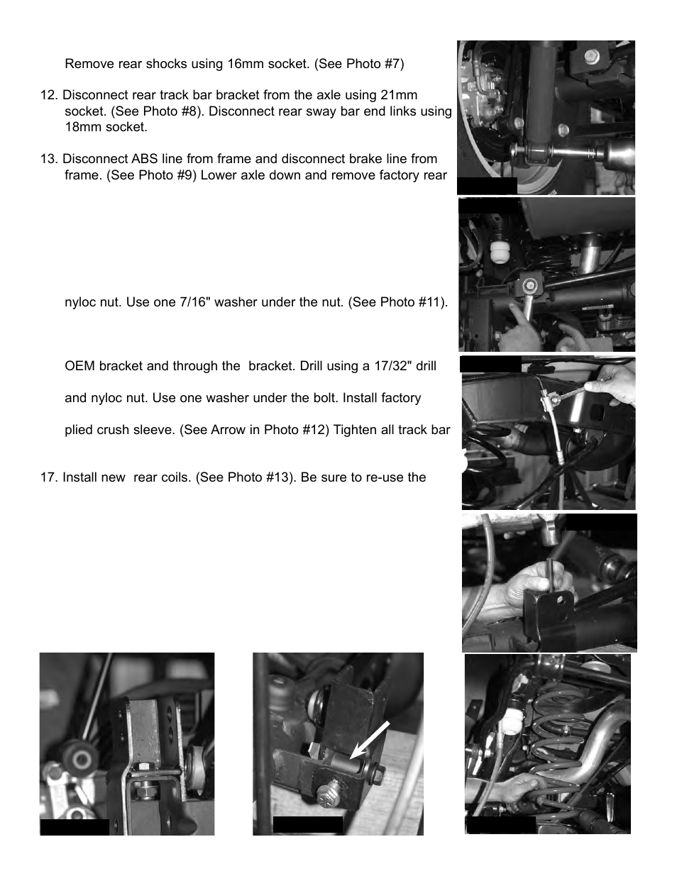 Rugged Ridge 2.5 Inch Lift Kit without Shocks, 07-14 Jeep Wrangler (JK) User Manual | Page 3 / 5