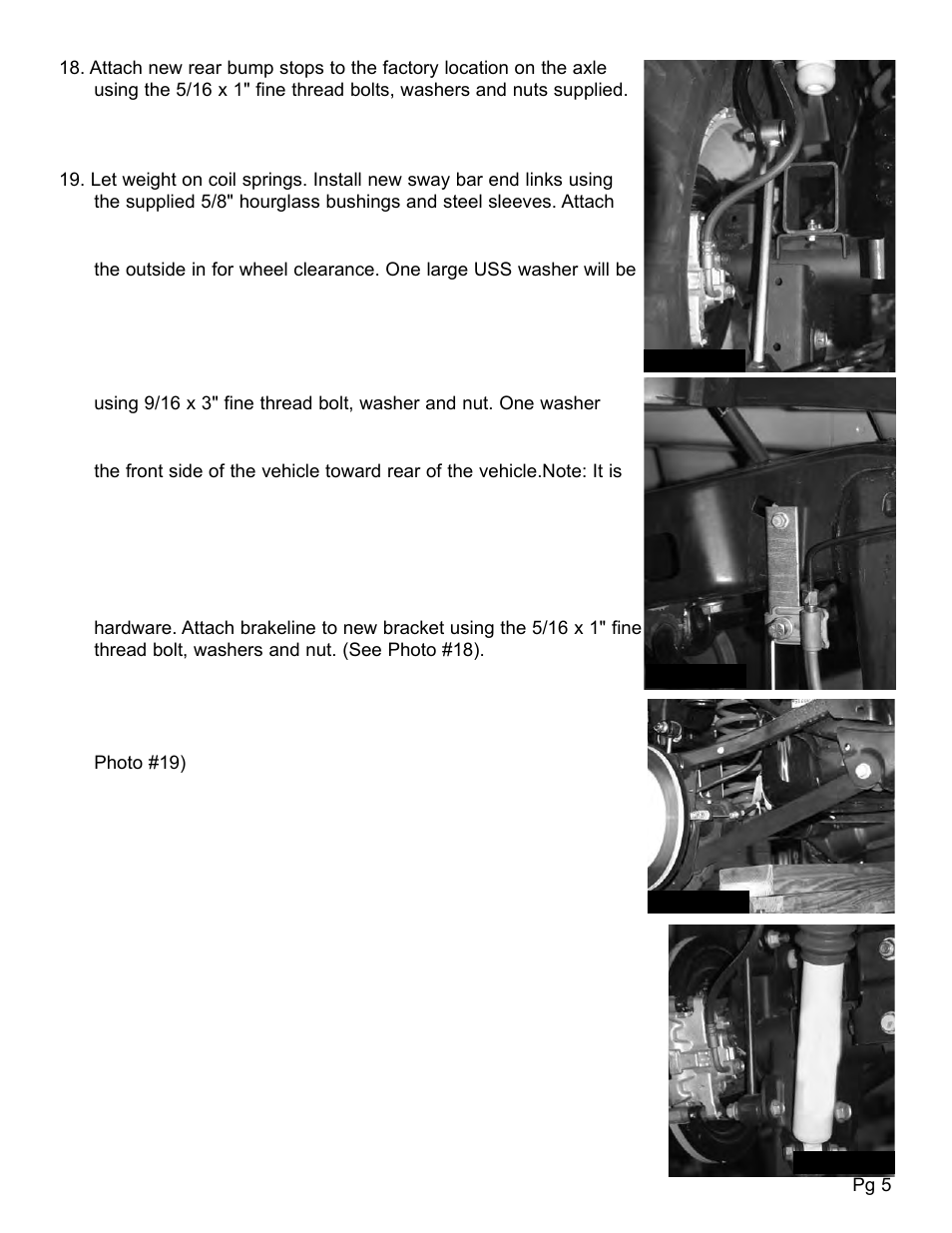 Rugged Ridge 4-Inch Lift Kit without Shocks, 07-14 Jeep Wrangler (JK) User Manual | Page 5 / 6