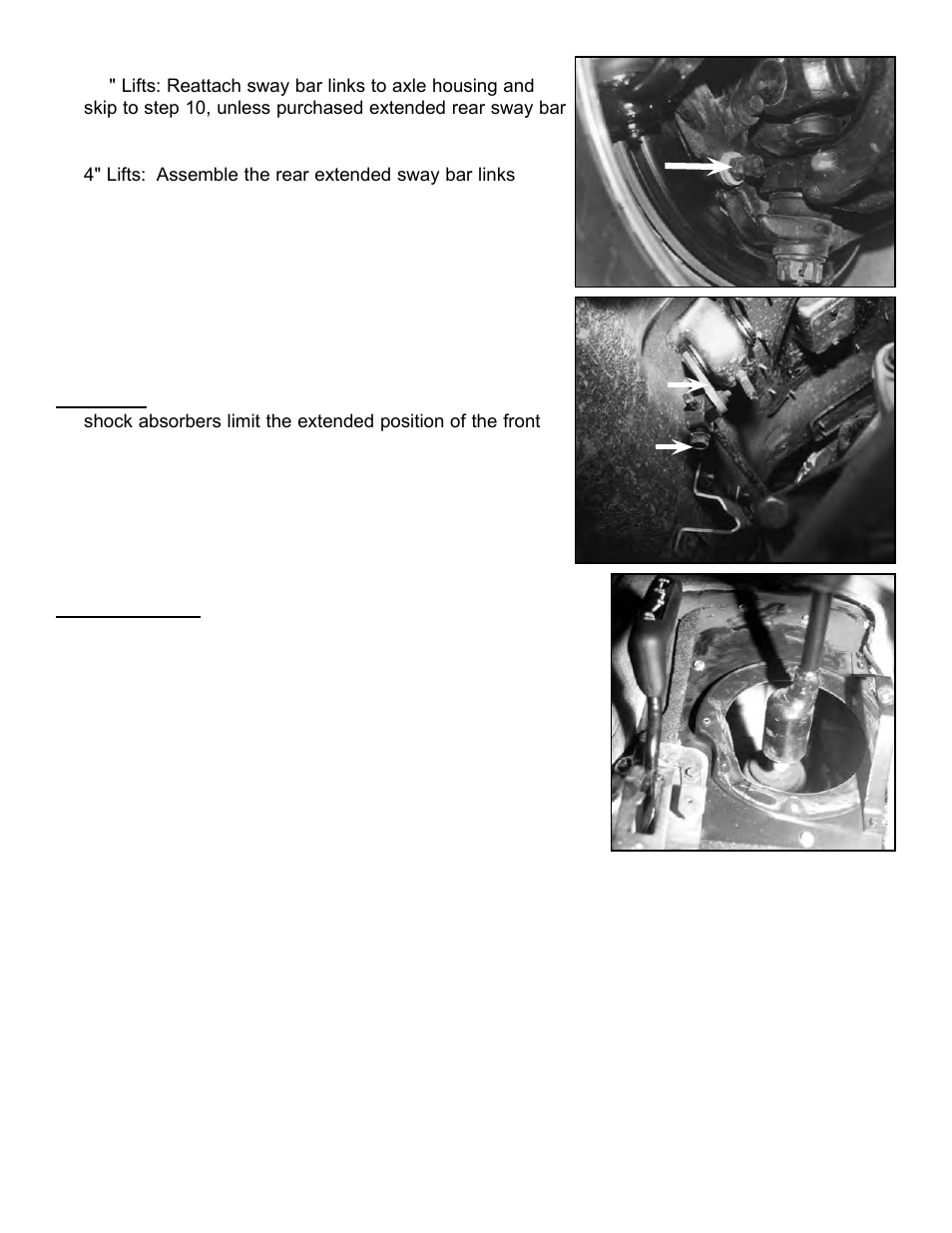 Rugged Ridge 4-Inch Lift Kit without Shocks, 04-06 Jeep Wrangler Unlimited (LJ) User Manual | Page 6 / 7