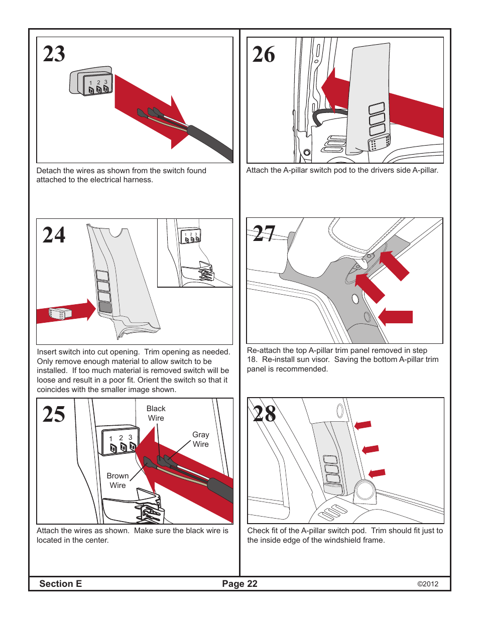 Rugged Ridge PowerTop Kit, 07-14 Jeep Wrangler Unlimited (JK), Black User Manual | Page 24 / 46
