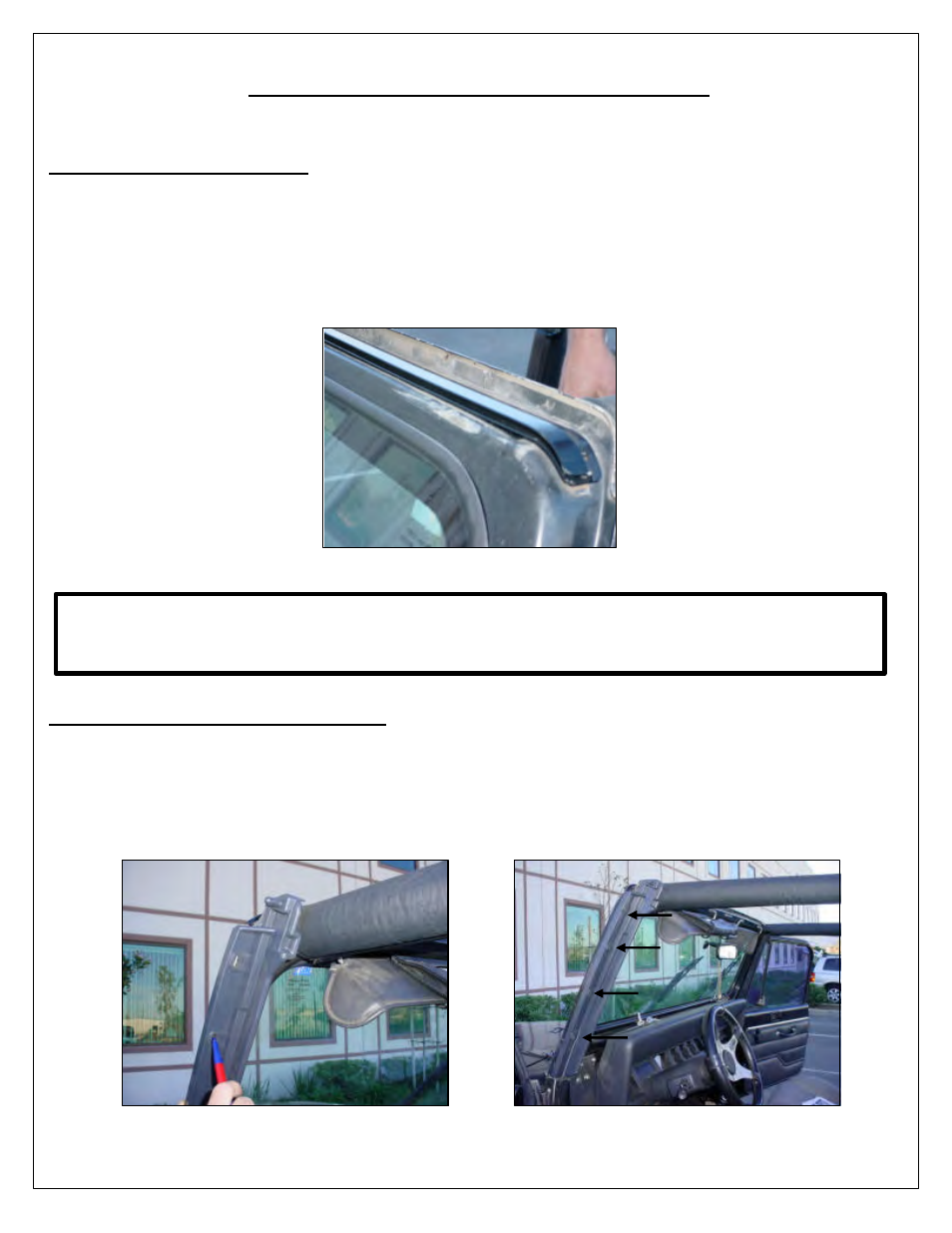 Rugged Ridge Factory Replacement Soft Top Hardware, 87-95 Jeep Wrangler (YJ) User Manual | Page 2 / 6