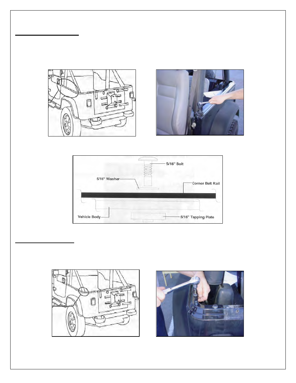 Rugged Ridge Factory Replacement Soft Top Hardware, 87-95 Jeep Wrangler (YJ) User Manual | Page 3 / 6