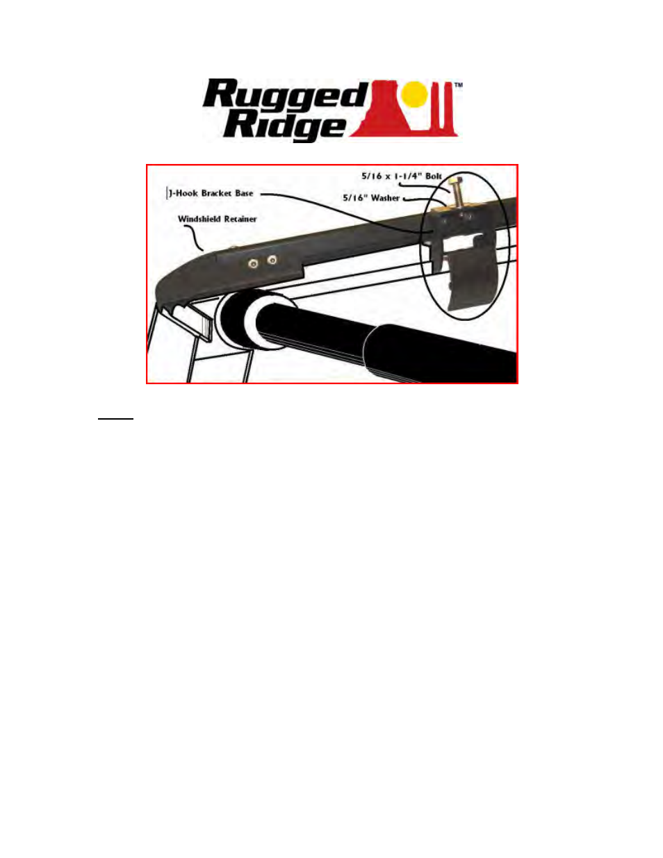 Fig.2, Pg.3 | Rugged Ridge Windshield Channel, No Drill, 97-06 Jeep Wrangler User Manual | Page 3 / 3