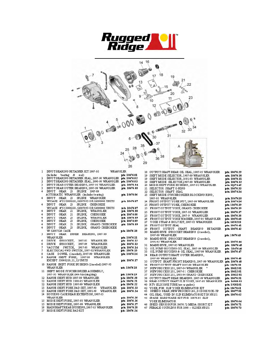 Rugged Ridge NP231 Mega Short Slip Yoke Eliminator (SYE) Kit with Speed Sensor User Manual | Page 10 / 11