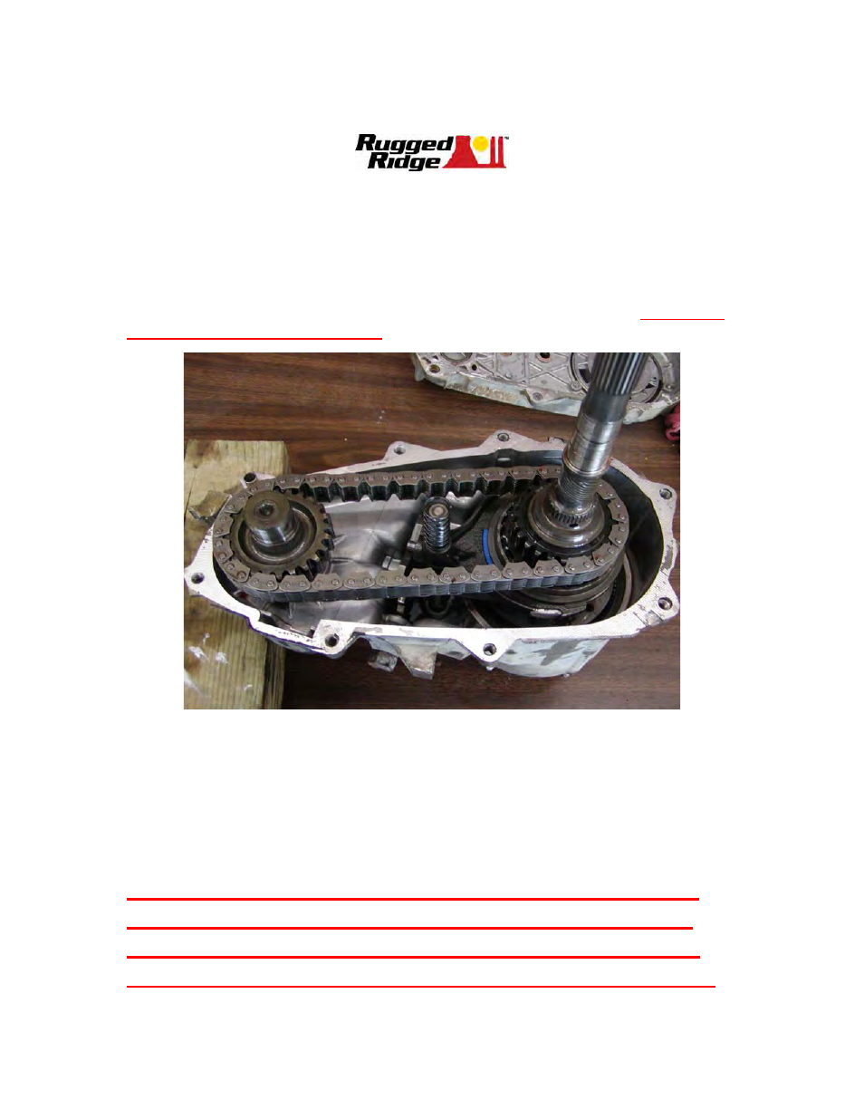 Rugged Ridge NP231 Mega Short Slip Yoke Eliminator (SYE) Kit with Speed Sensor User Manual | Page 3 / 11