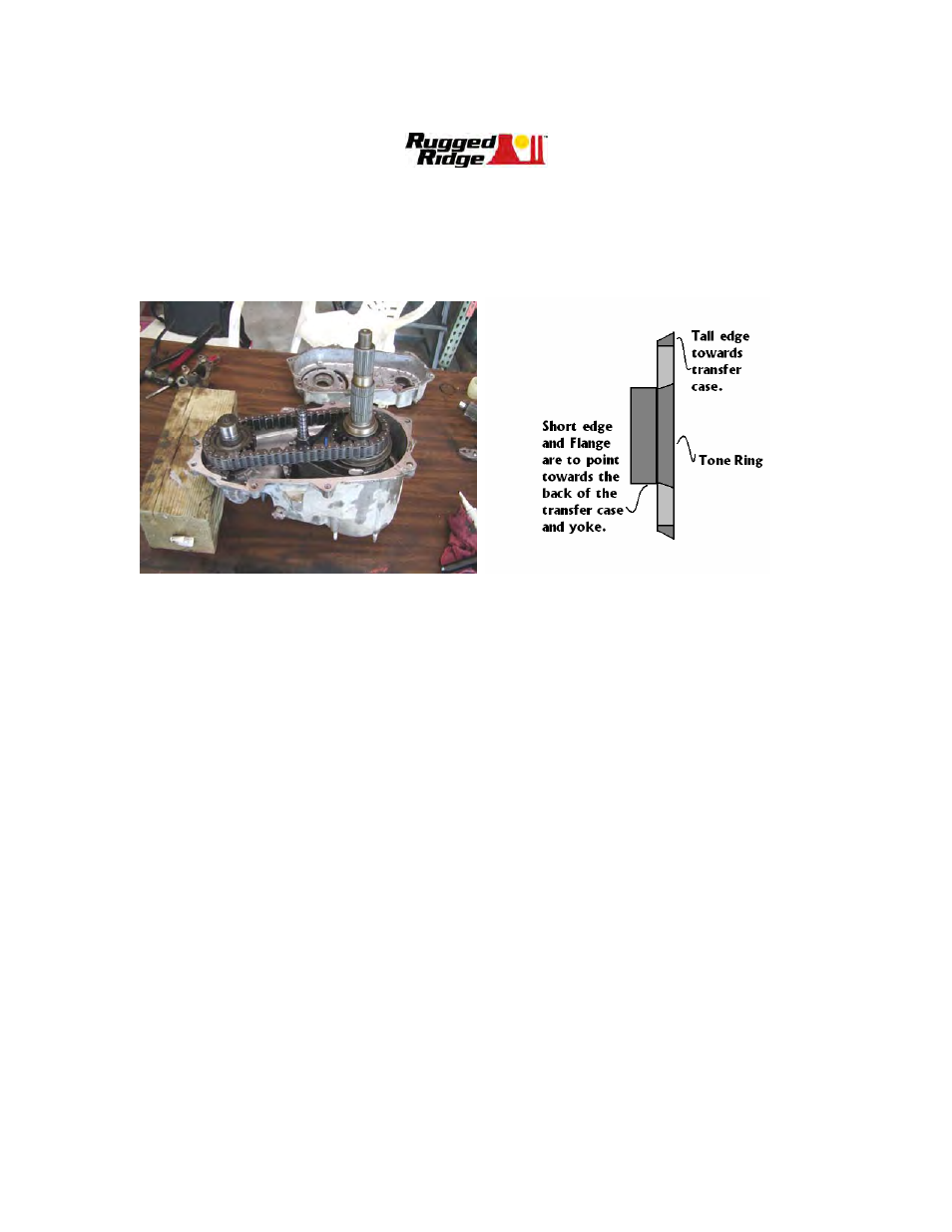 Rugged Ridge NP231 Mega Short Slip Yoke Eliminator (SYE) Kit with Speed Sensor User Manual | Page 5 / 11