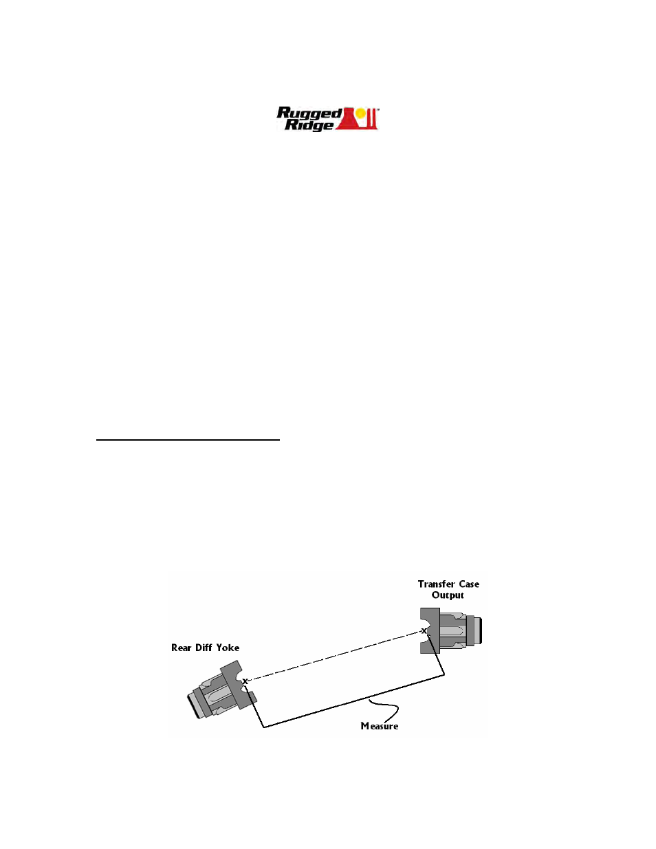 Rugged Ridge NP231 Mega Short Slip Yoke Eliminator (SYE) Kit with Speed Sensor User Manual | Page 6 / 11