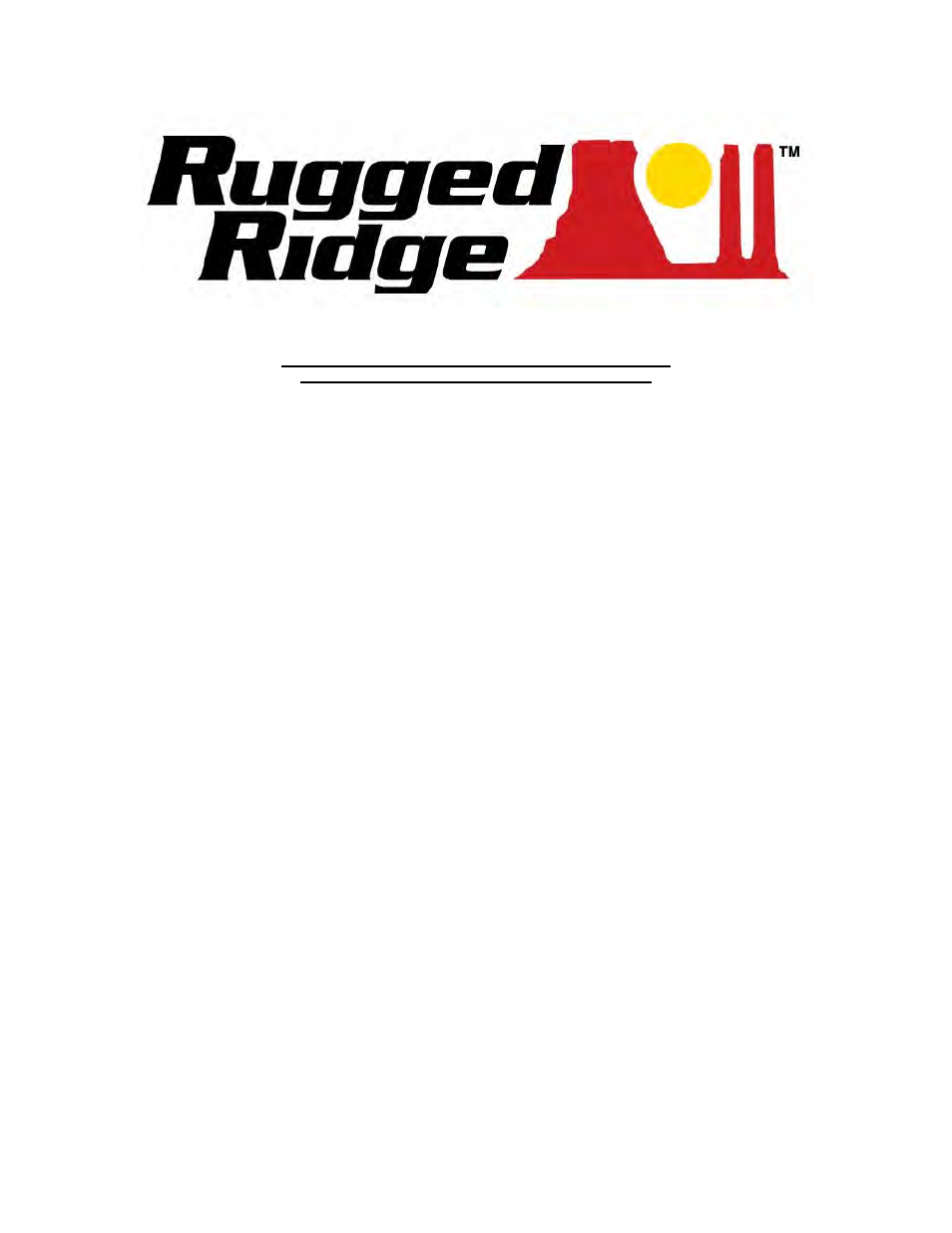 Limited 6 month – or 6,000 mile warranty | Rugged Ridge NP231 Slip Yoke Eliminator (SYE) Kit, 88-06 Jeep Wrangler User Manual | Page 9 / 9