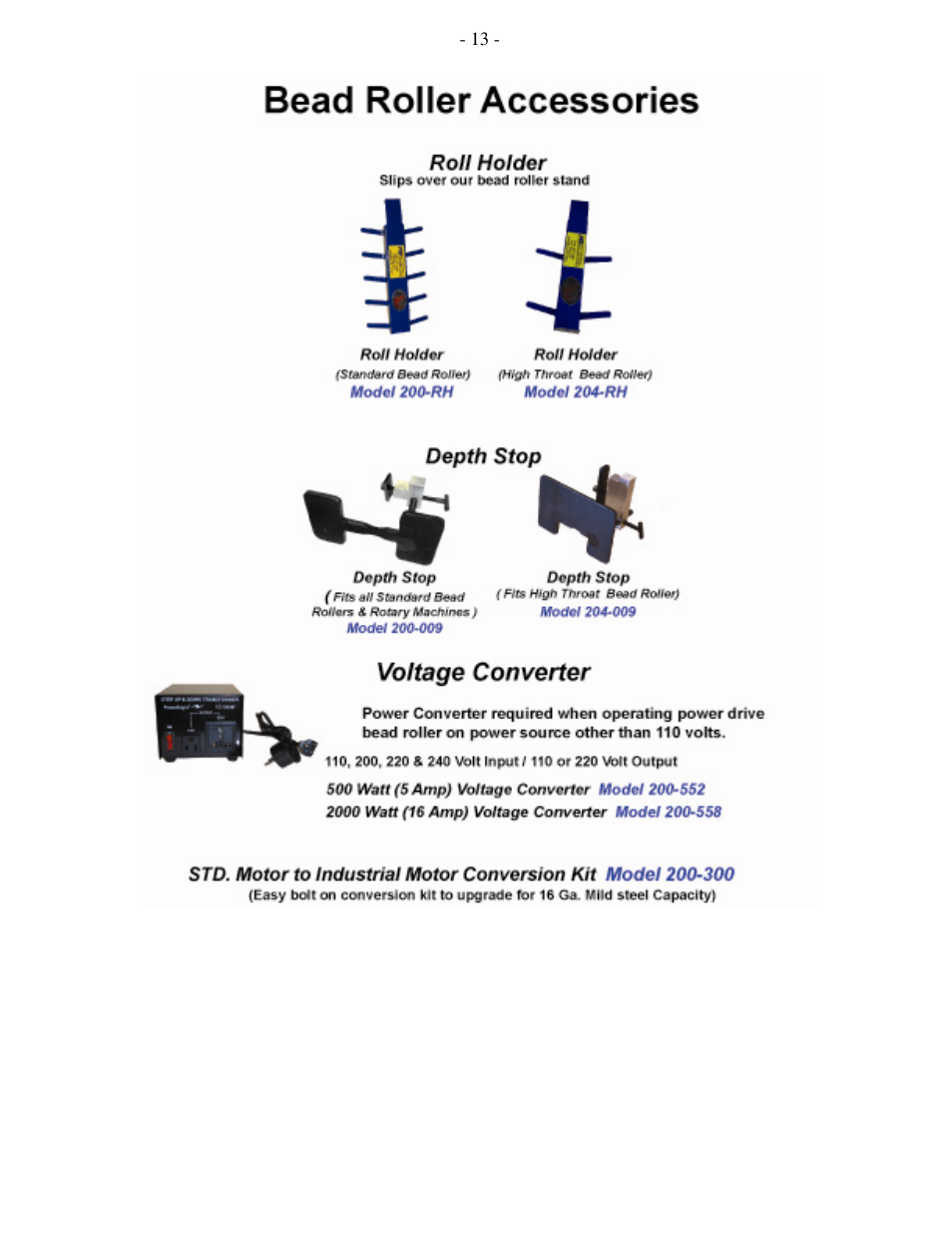 Mittler Bros Machine & Tool 204-36 User Manual | Page 13 / 15