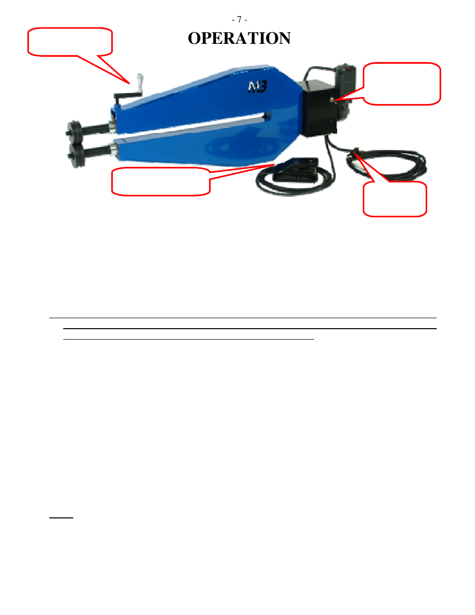 Operation | Mittler Bros Machine & Tool 204-36 User Manual | Page 7 / 15