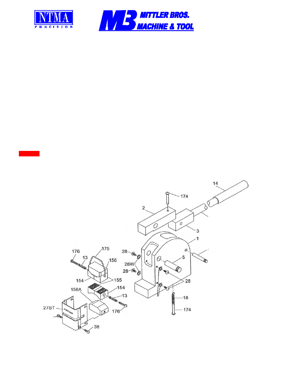 Mittler Bros Machine & Tool 550 User Manual | 3 pages