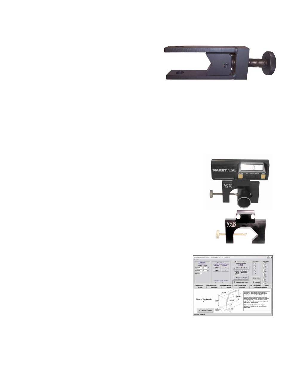 Adjustable saddles, Bend aligner, Bend calculator software | Mittler Bros Machine & Tool 2500 User Manual | Page 14 / 16