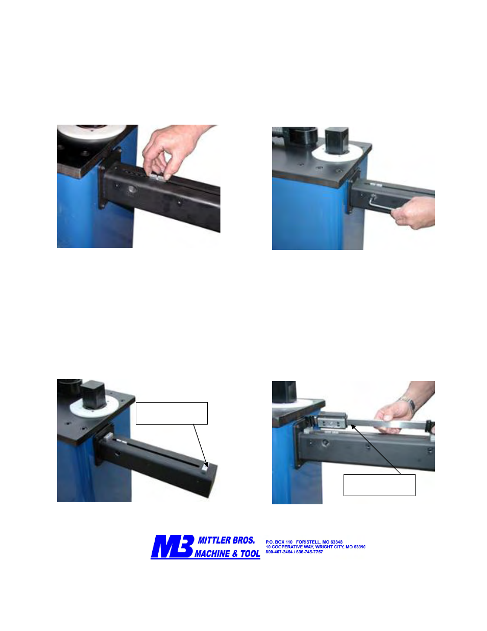 Mittler Bros Machine & Tool DIGITAL READOUT User Manual | Page 2 / 3