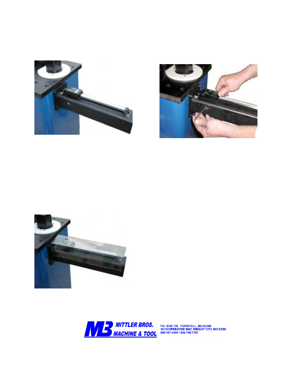 Mittler Bros Machine & Tool DIGITAL READOUT User Manual | Page 3 / 3