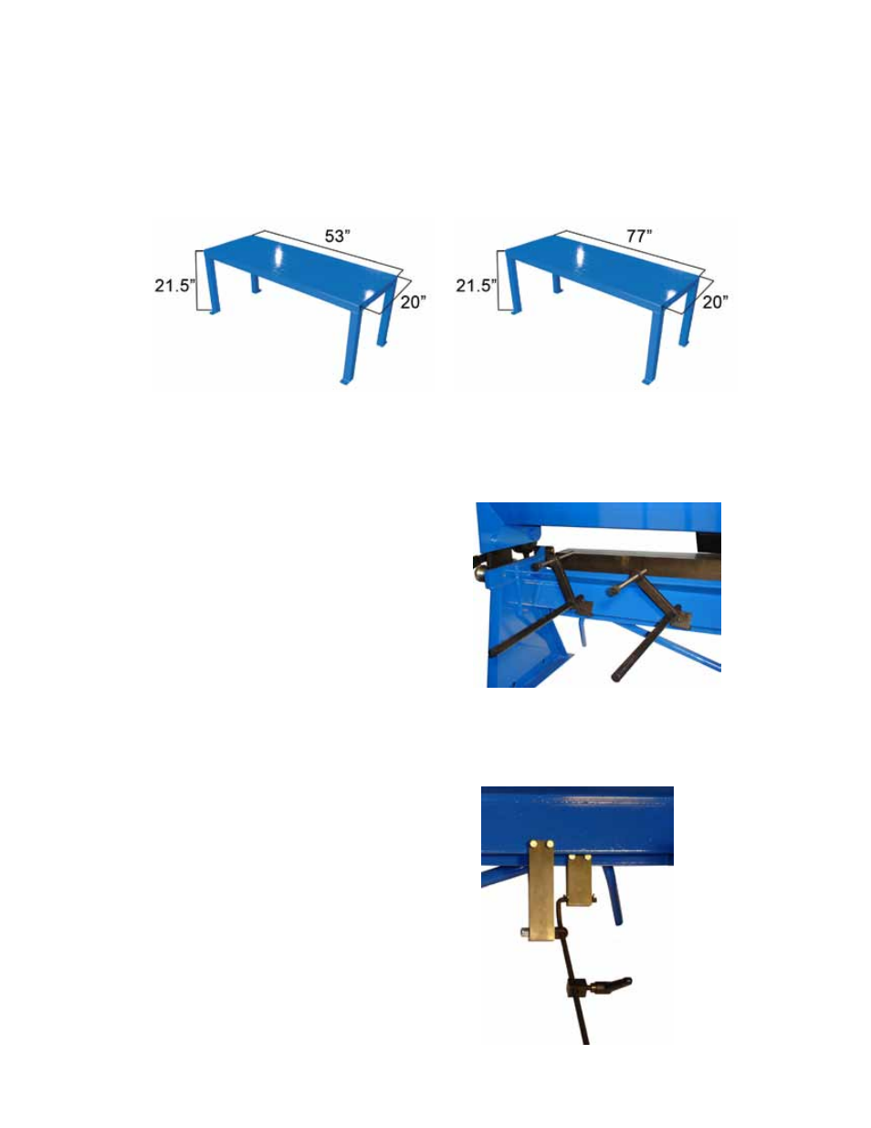 Options | Mittler Bros Machine & Tool 2800 72” Ultimate Box & Pan Brake User Manual | Page 15 / 22