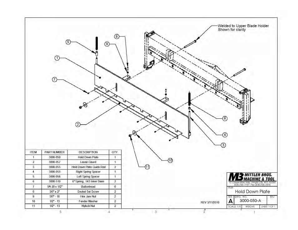 Mittler Bros Machine & Tool 3000 User Manual | Page 11 / 17