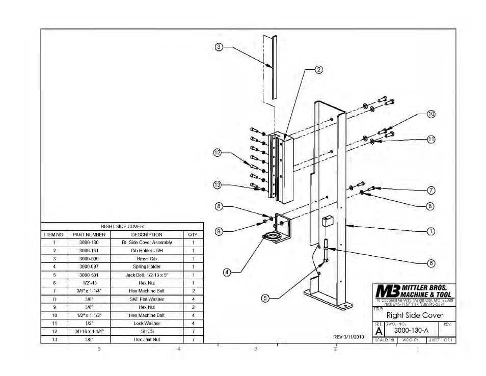Mittler Bros Machine & Tool 3000 User Manual | Page 14 / 17