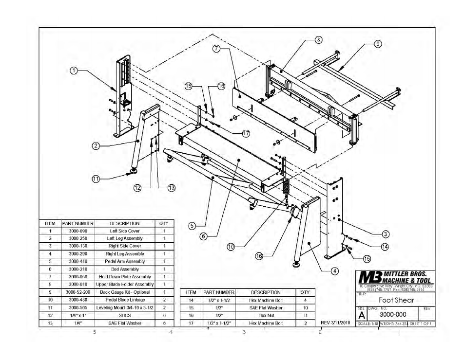 Mittler Bros Machine & Tool 3000 User Manual | Page 9 / 17