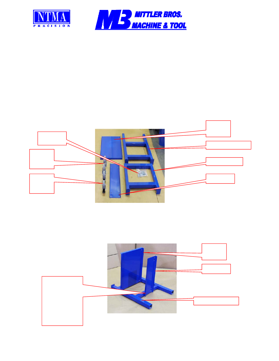 Mittler Bros Machine & Tool 2900-300 English Wheel Stand User Manual | 2 pages