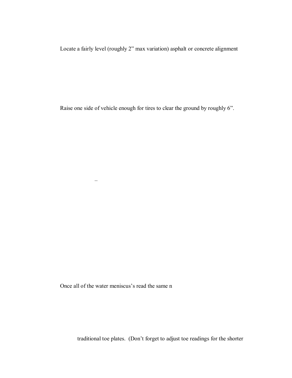 Operation/use | Mittler Bros Machine & Tool AccuLign User Manual | Page 2 / 3