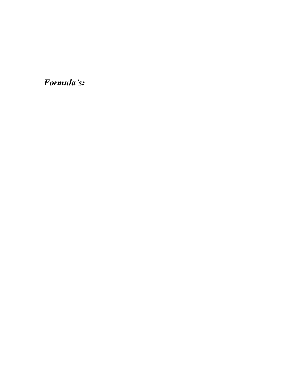 Formula’s, Example | Mittler Bros Machine & Tool QM Kart Chassis Dyno User Manual | Page 2 / 2