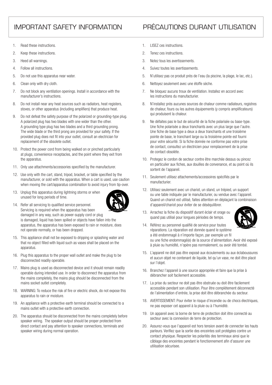 Australian Monitor XA1400 User Manual | Page 2 / 12