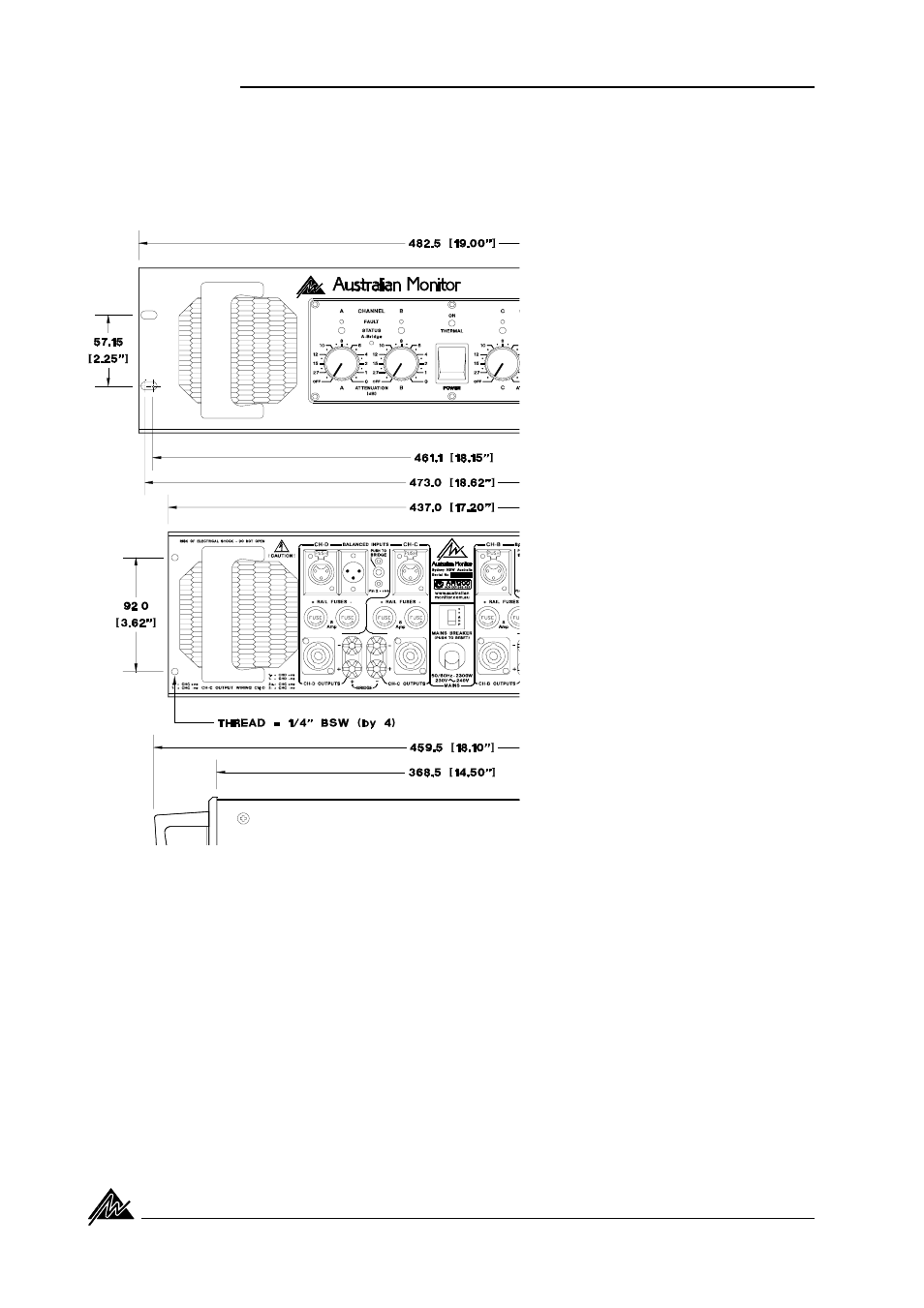 Australian Monitor AM1200 User Manual | Page 10 / 20