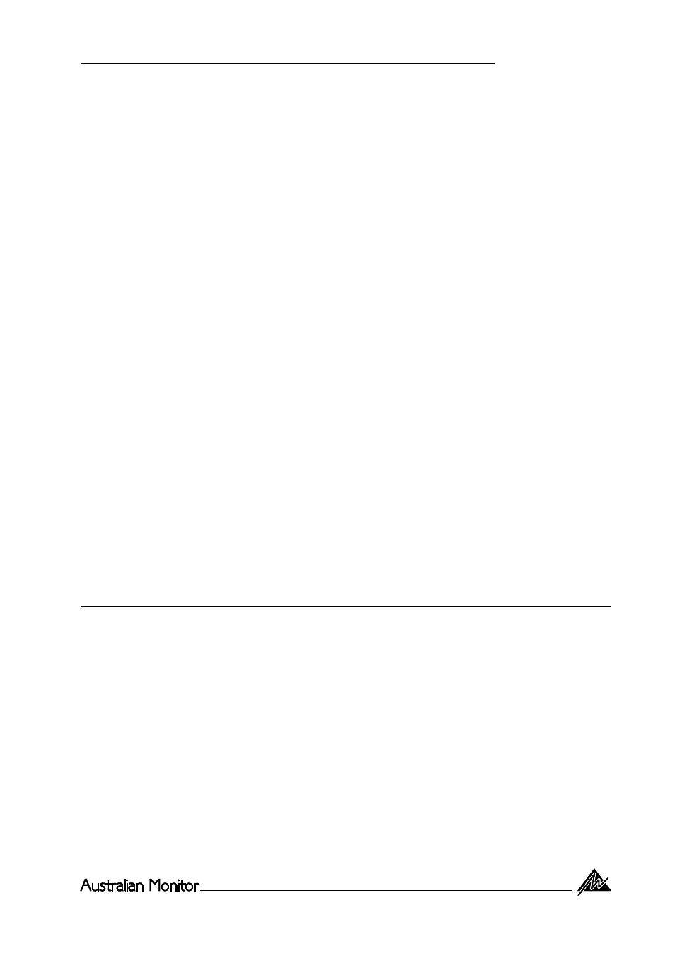 Maintenance, Fans, Fuses | Maintenance 17 | Australian Monitor AM1200 User Manual | Page 17 / 20