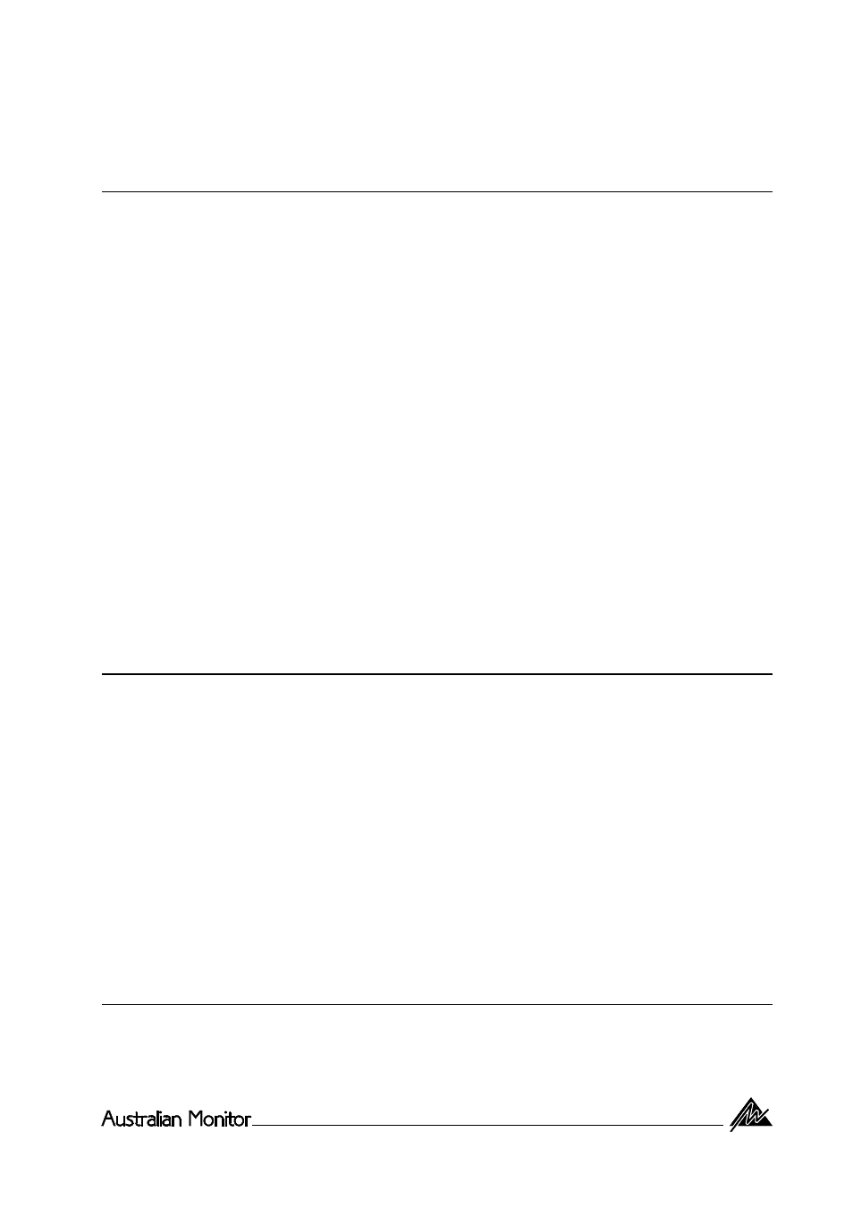 Features, Protection features | Australian Monitor AM1200 User Manual | Page 3 / 20