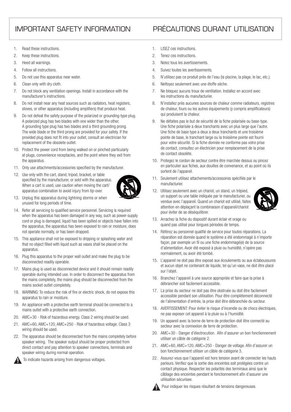 Australian Monitor AMC+60 User Manual | Page 2 / 16
