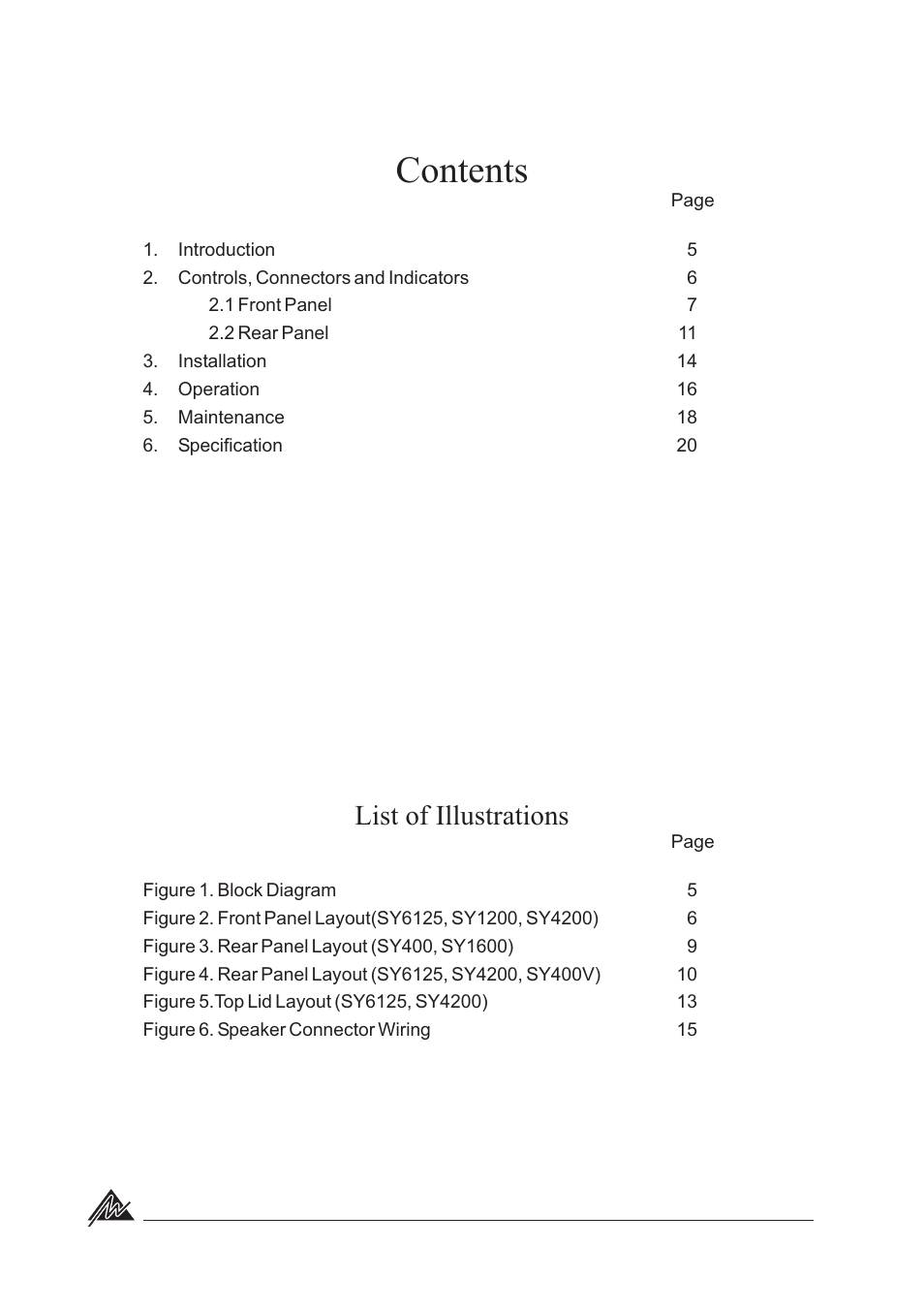 Australian Monitor SY800 User Manual | Page 4 / 24