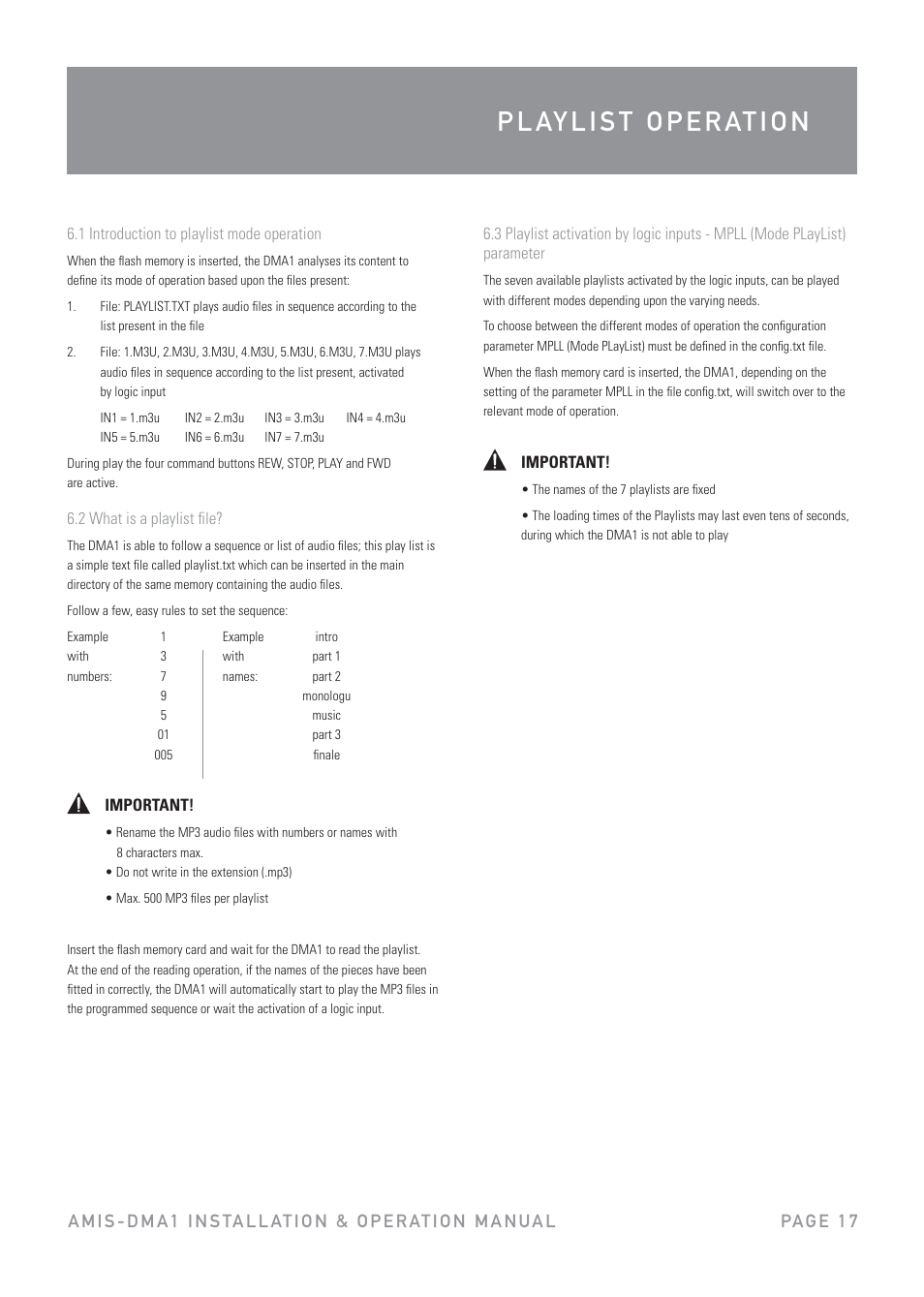 Australian Monitor DMA1 User Manual | Page 17 / 44