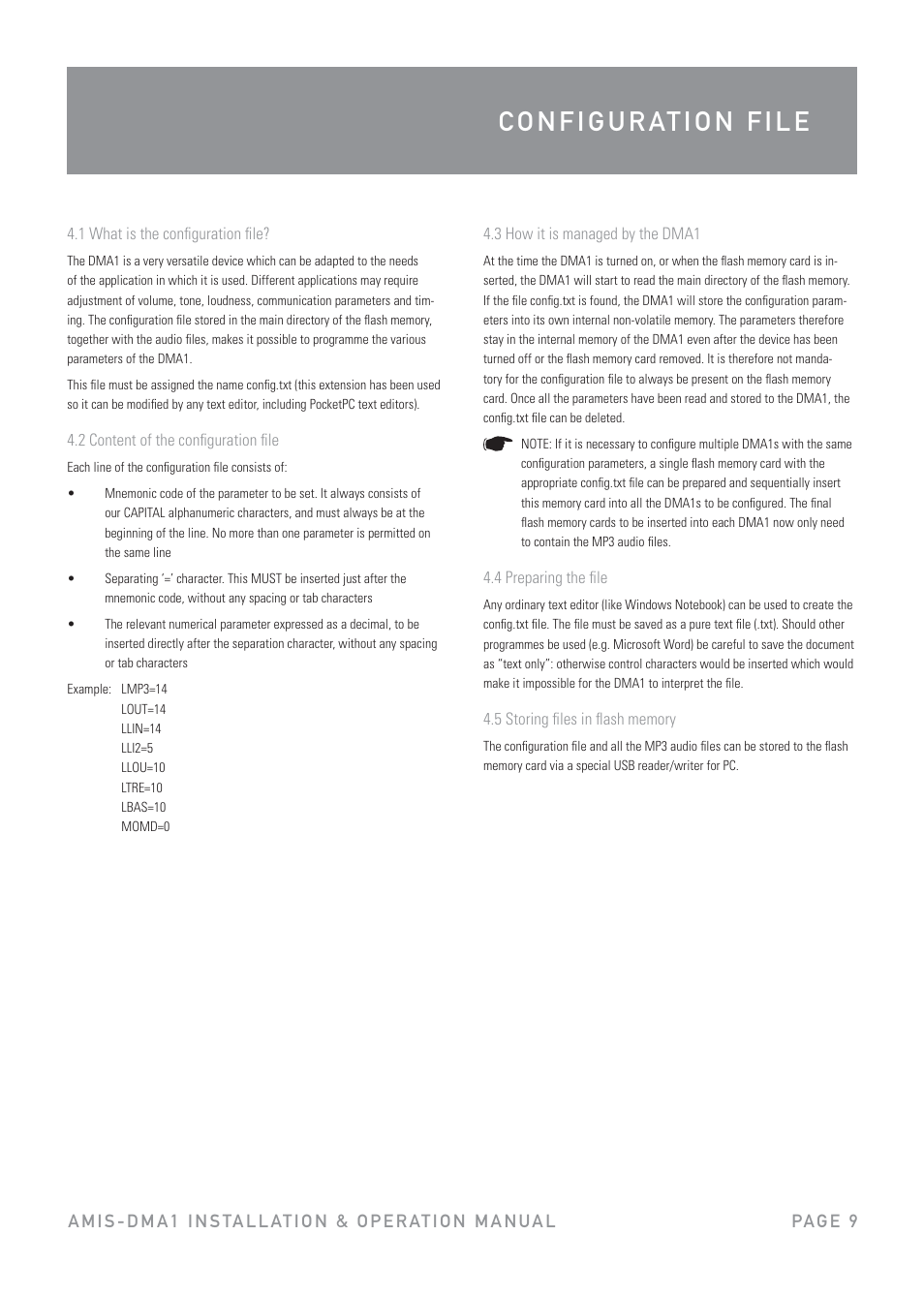 Australian Monitor DMA1 User Manual | Page 9 / 44