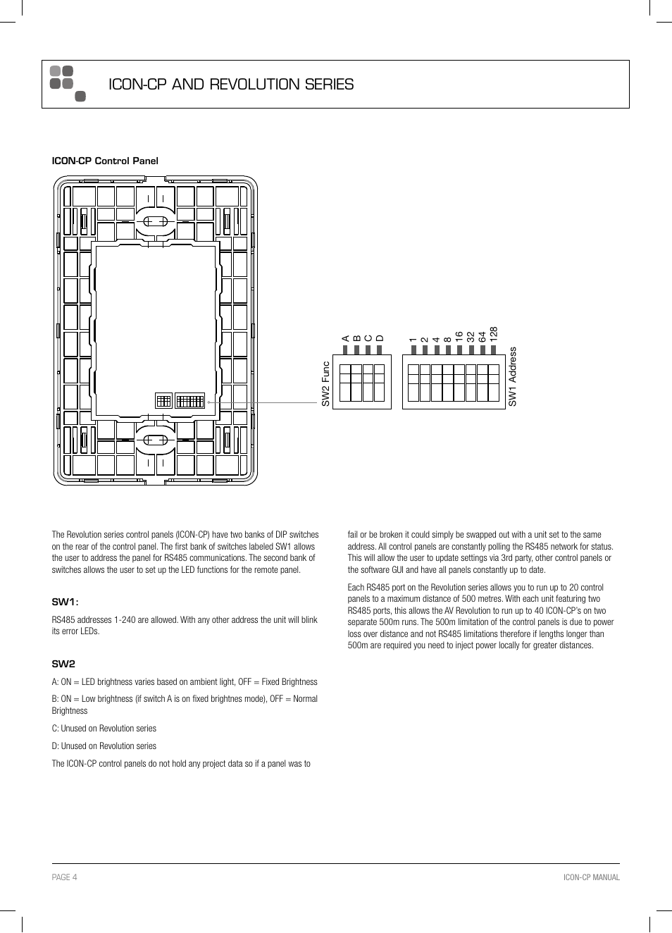 Icon-cp and revolution series | Australian Monitor ICON CP User Manual | Page 4 / 8